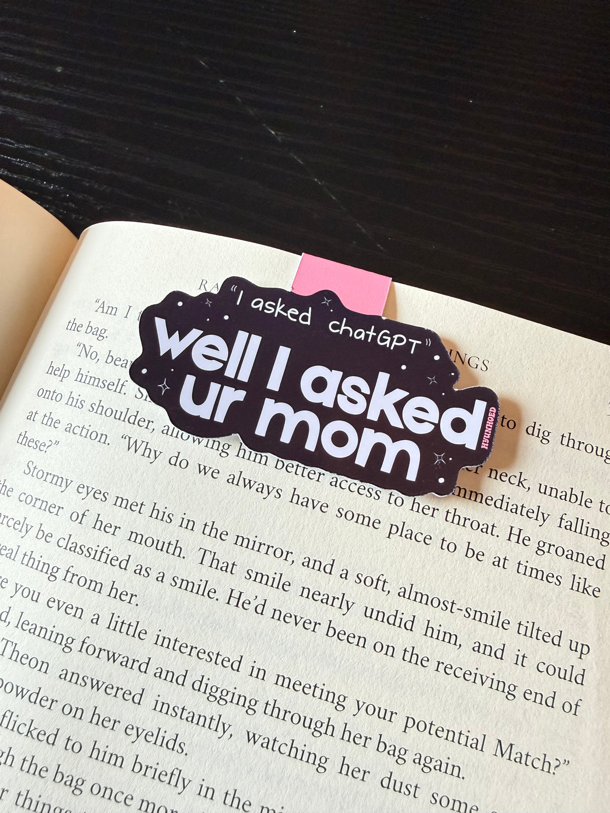 UR MOM Magnetic Bookmark