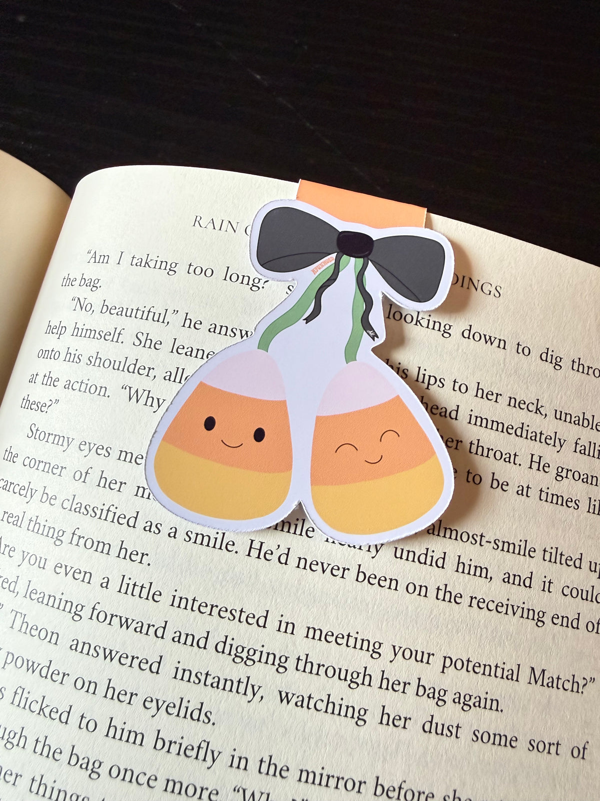 Candy Corns Magnetic Bookmark