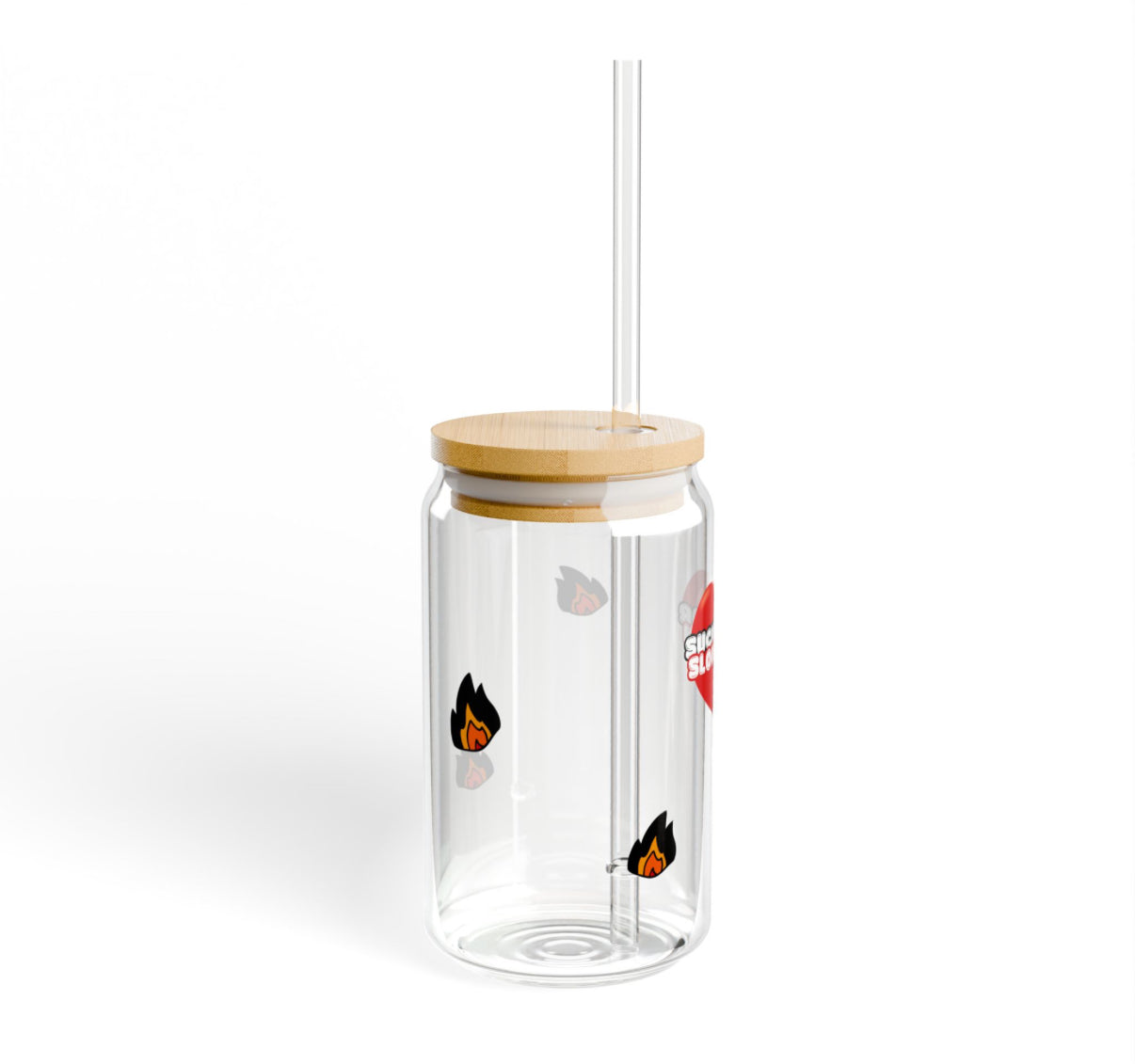 Sucker For Slow Burn 16oz. Glass Cup