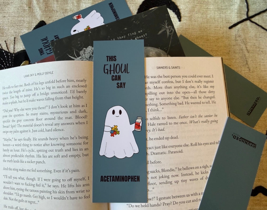 Neurodivergent Ghoul Bookmark