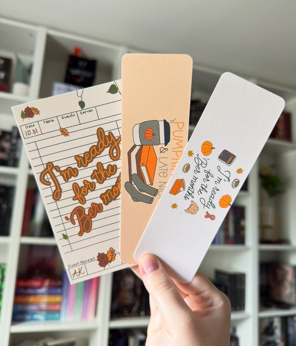 'Ber Months Bookmark