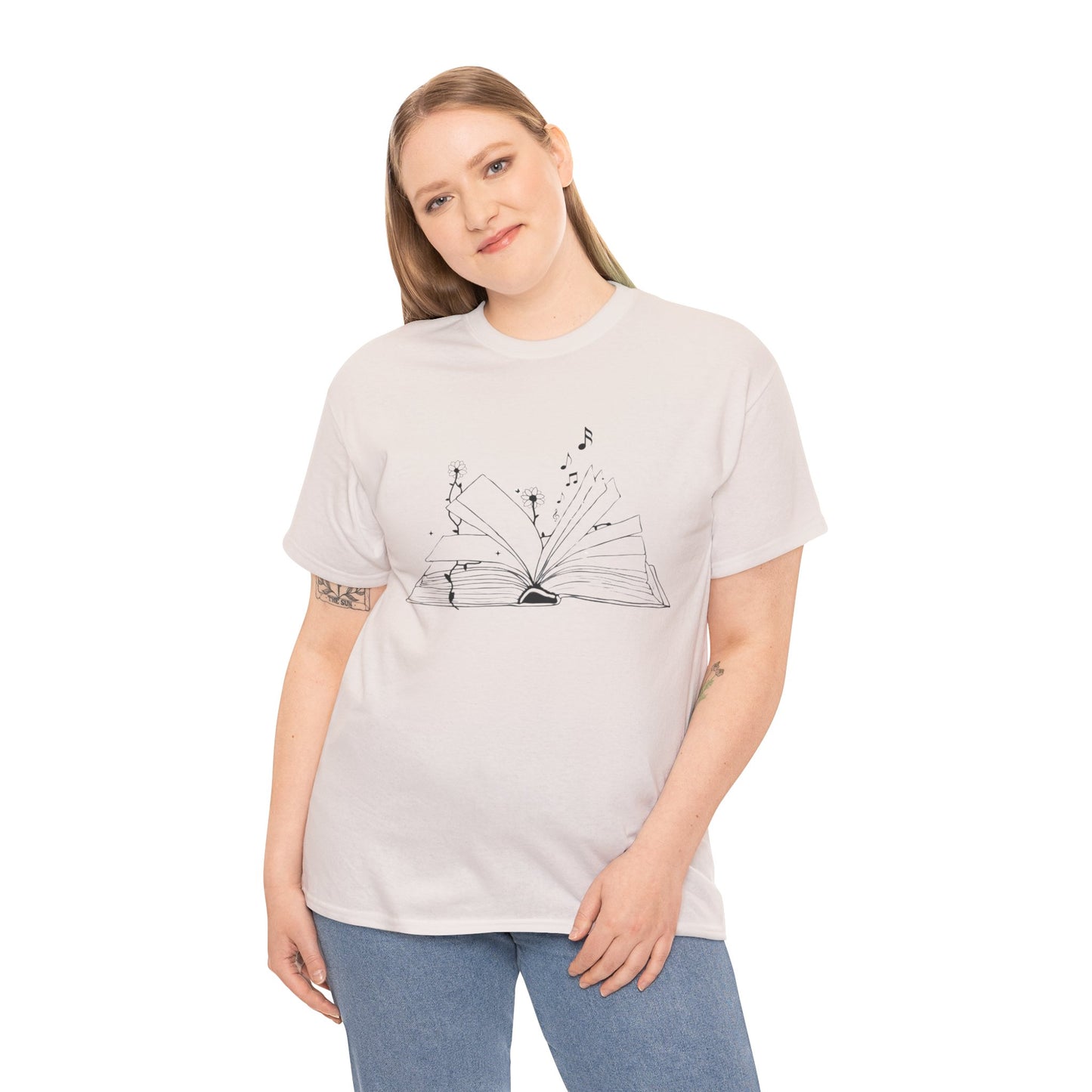 OPEN BOOK Cotton Tee