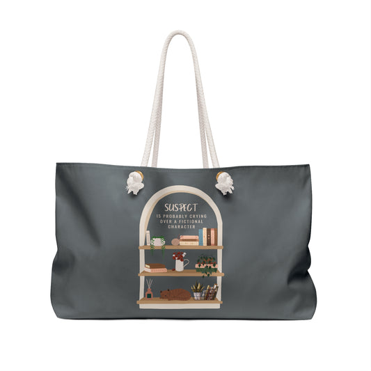 “SUSPECT…” Weekender Bag