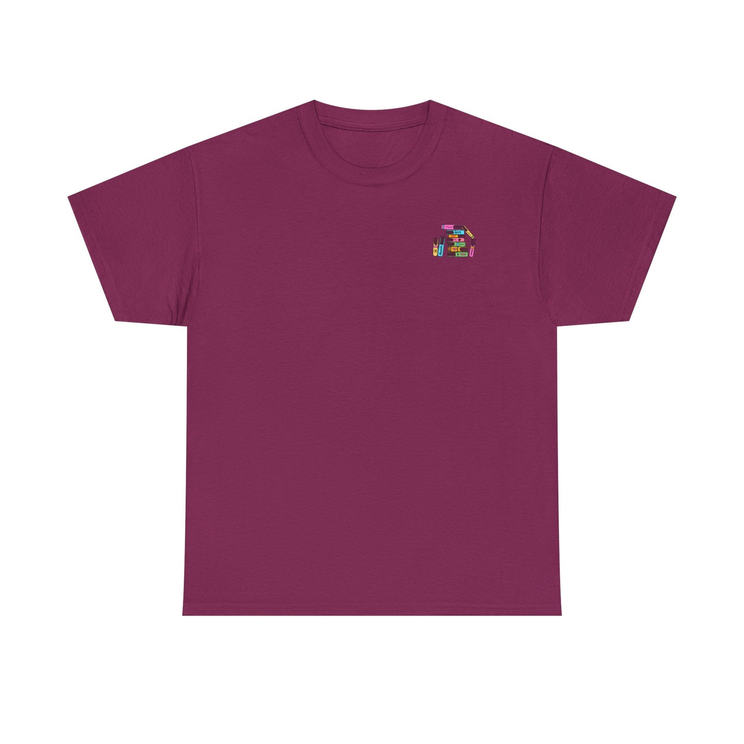 Booked at the Beach Heavy Cotton Tee