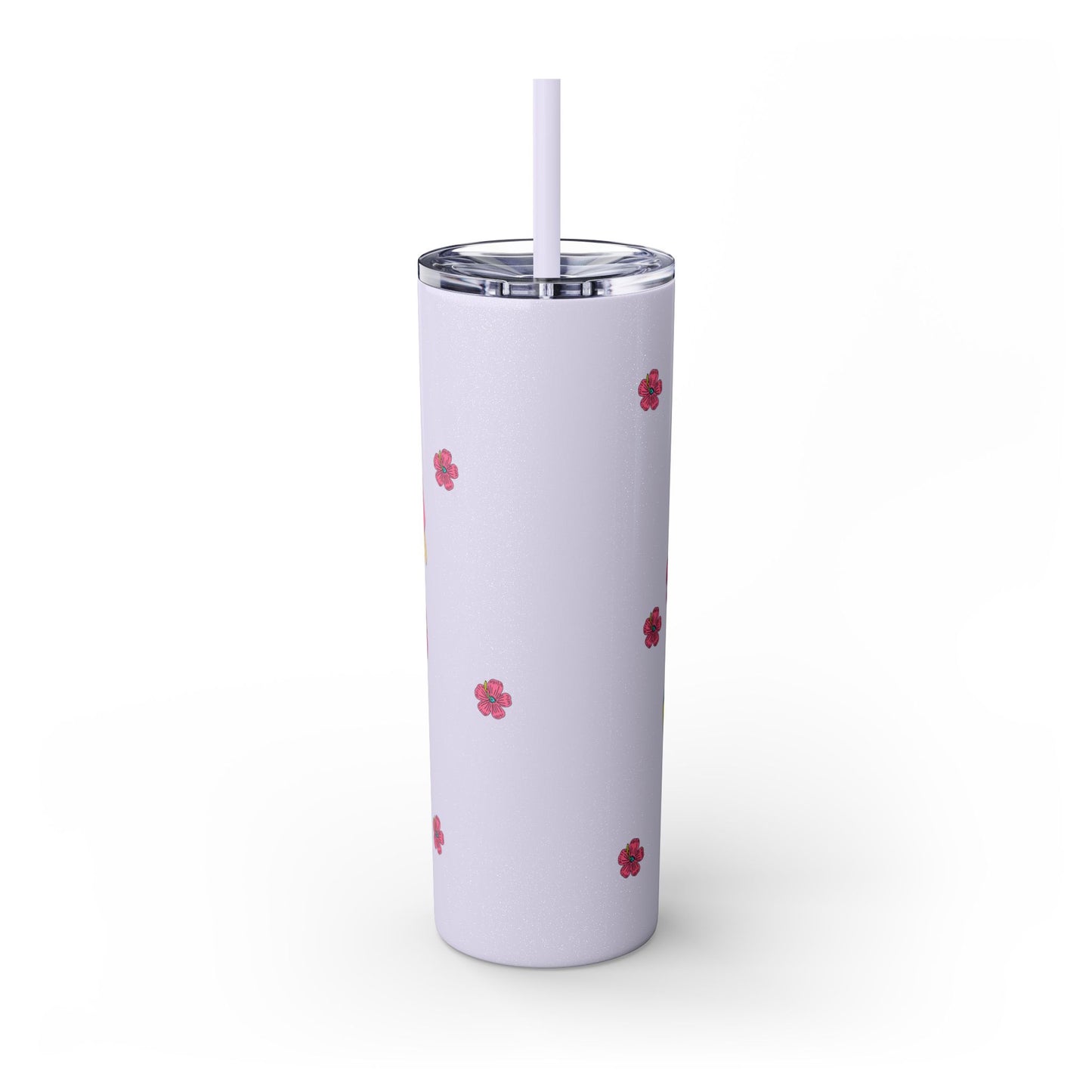 POOLSIDE Skinny Tumbler with Straw, 20oz