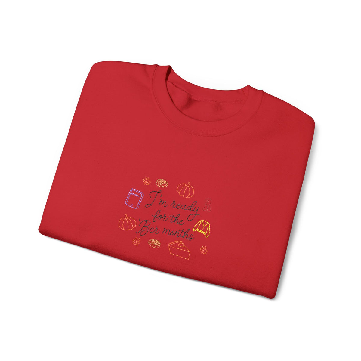 'Ber Months Embroidered Crewneck Sweatshirt