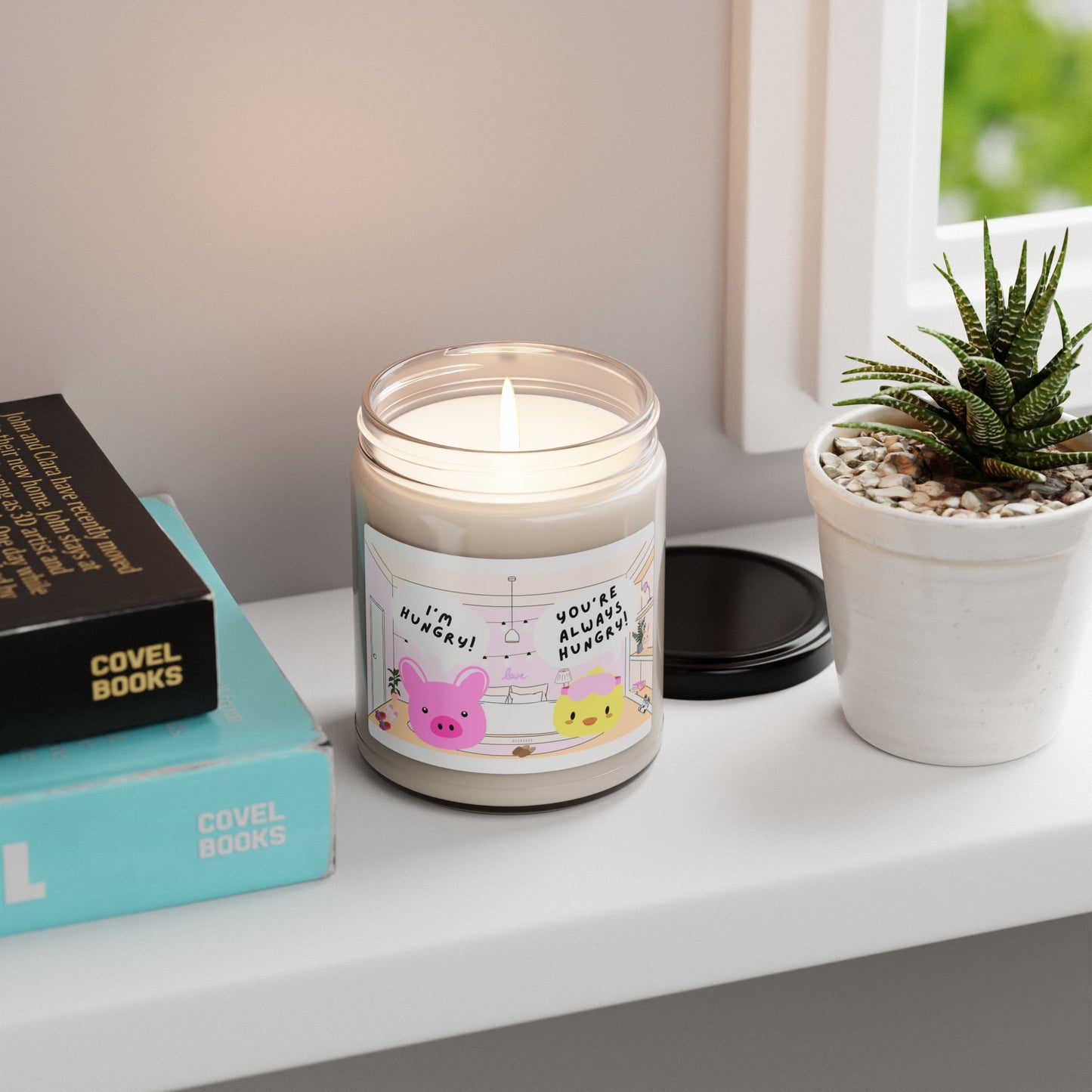 “IM HUNGRY” Scented Soy Candle, 9oz