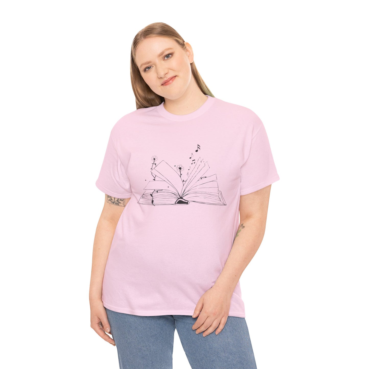 OPEN BOOK Cotton Tee