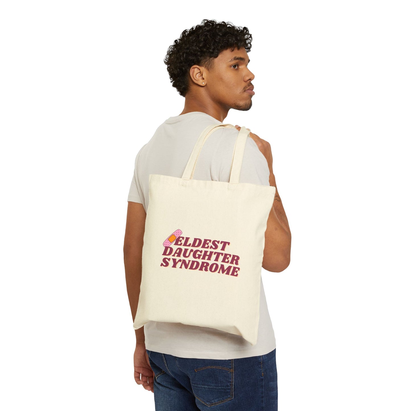 Eldest Daughter Syndrome Cotton Canvas Tote Bag