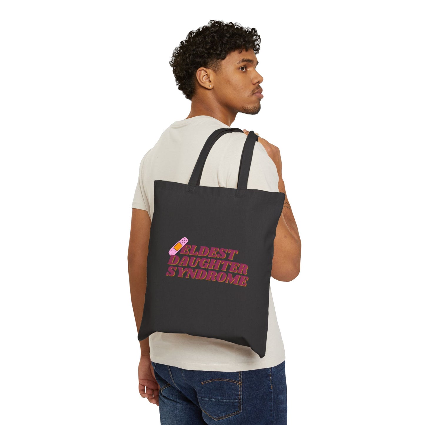 Eldest Daughter Syndrome Cotton Canvas Tote Bag