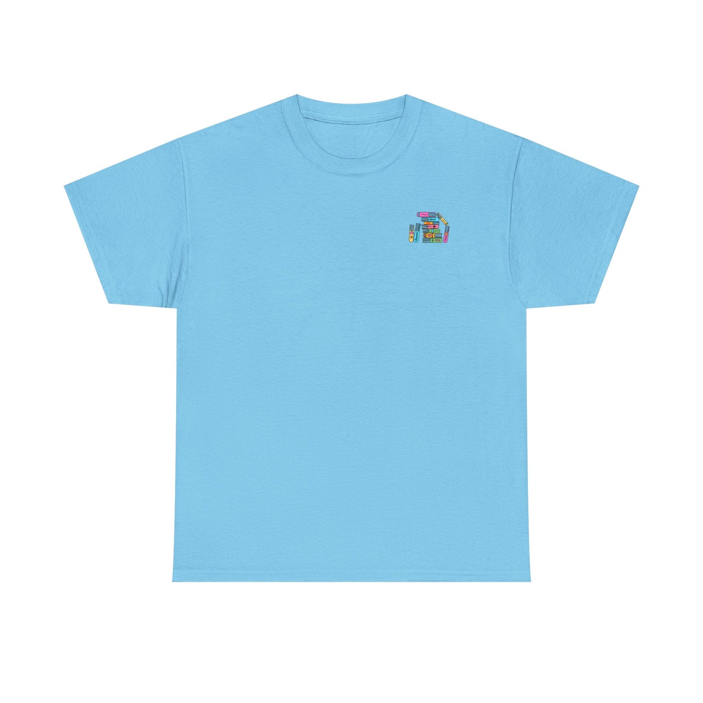 Booked at the Beach Heavy Cotton Tee