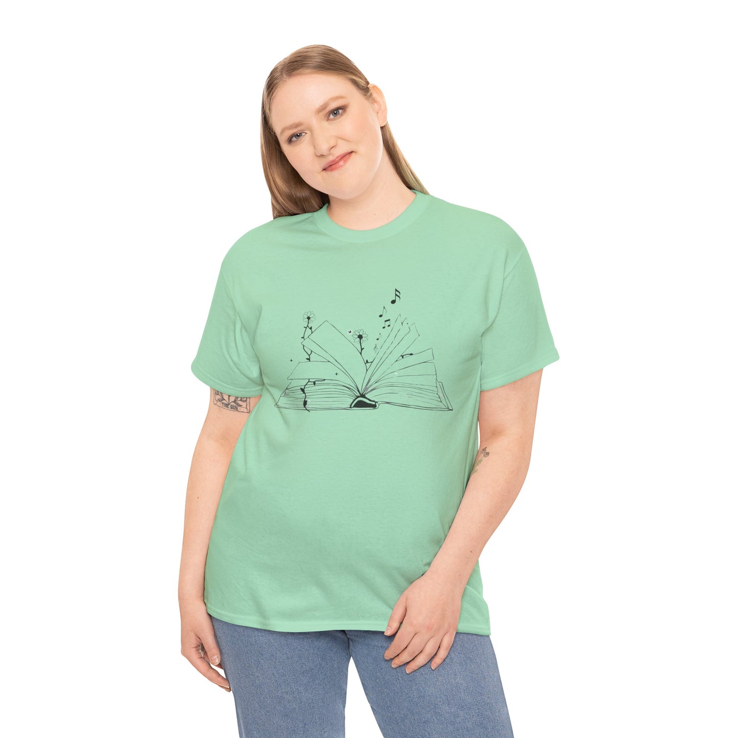 OPEN BOOK Cotton Tee