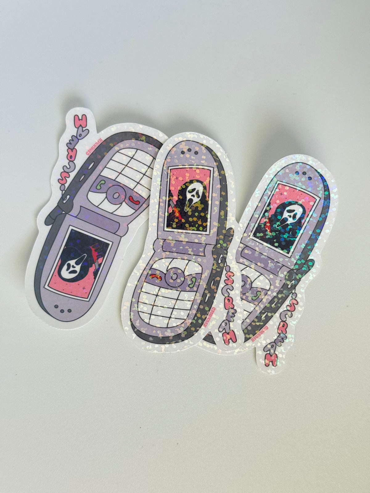 Scream Phone Sticker