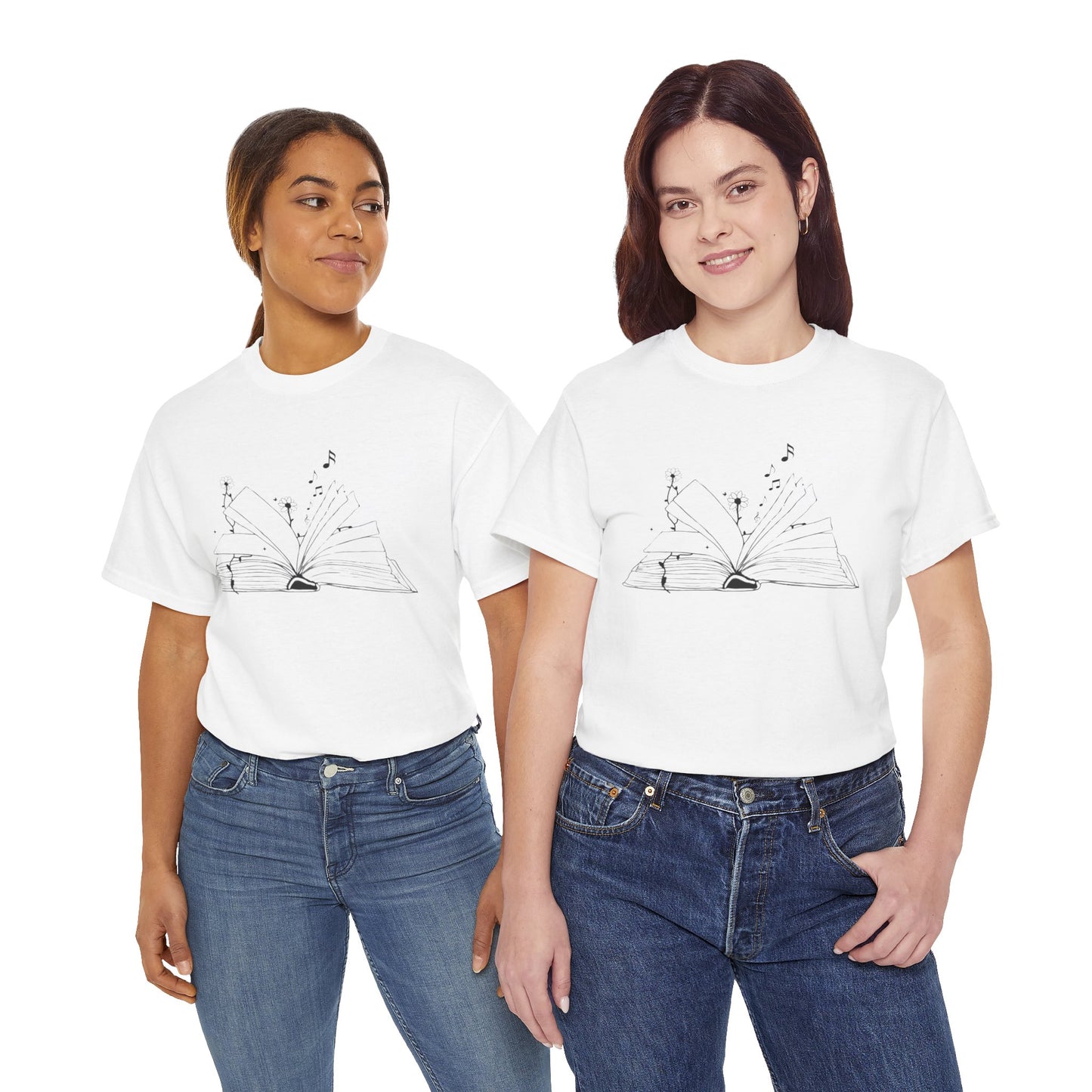 OPEN BOOK Cotton Tee