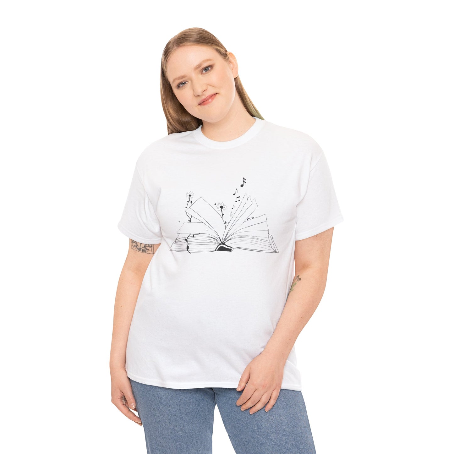 OPEN BOOK Cotton Tee