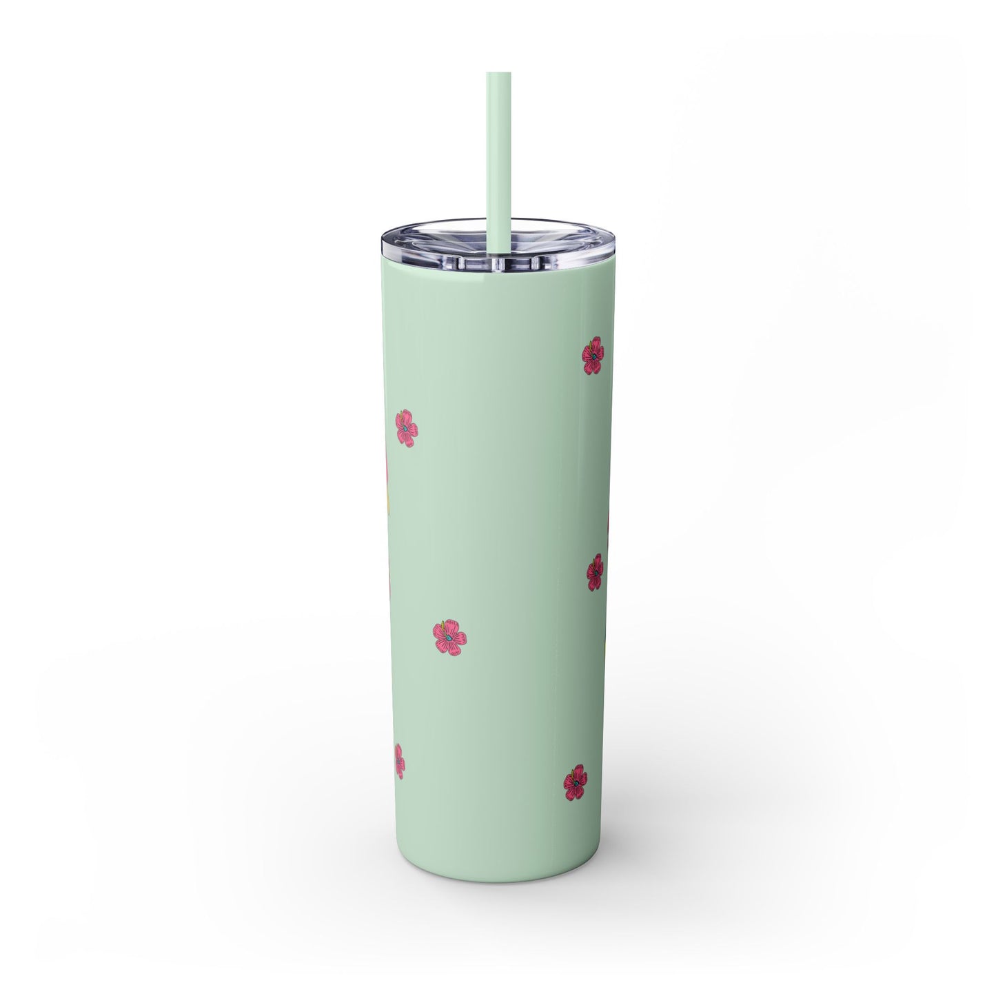POOLSIDE Skinny Tumbler with Straw, 20oz