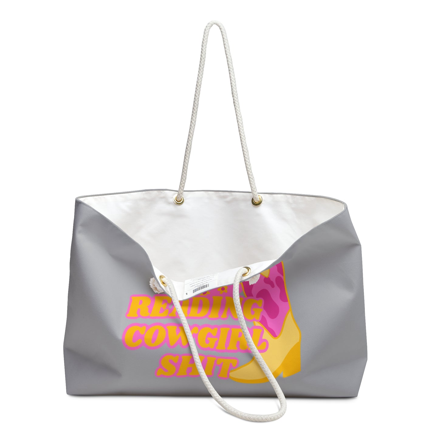 Reading Cowgirl Sh*t Weekender Bag - GREY