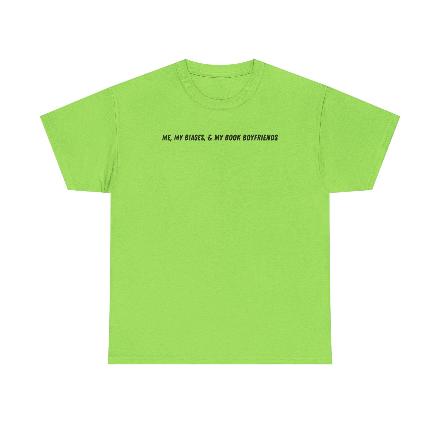 ME, MY BIASES, & MY BOOK BOYFRIENDS Cotton Tee
