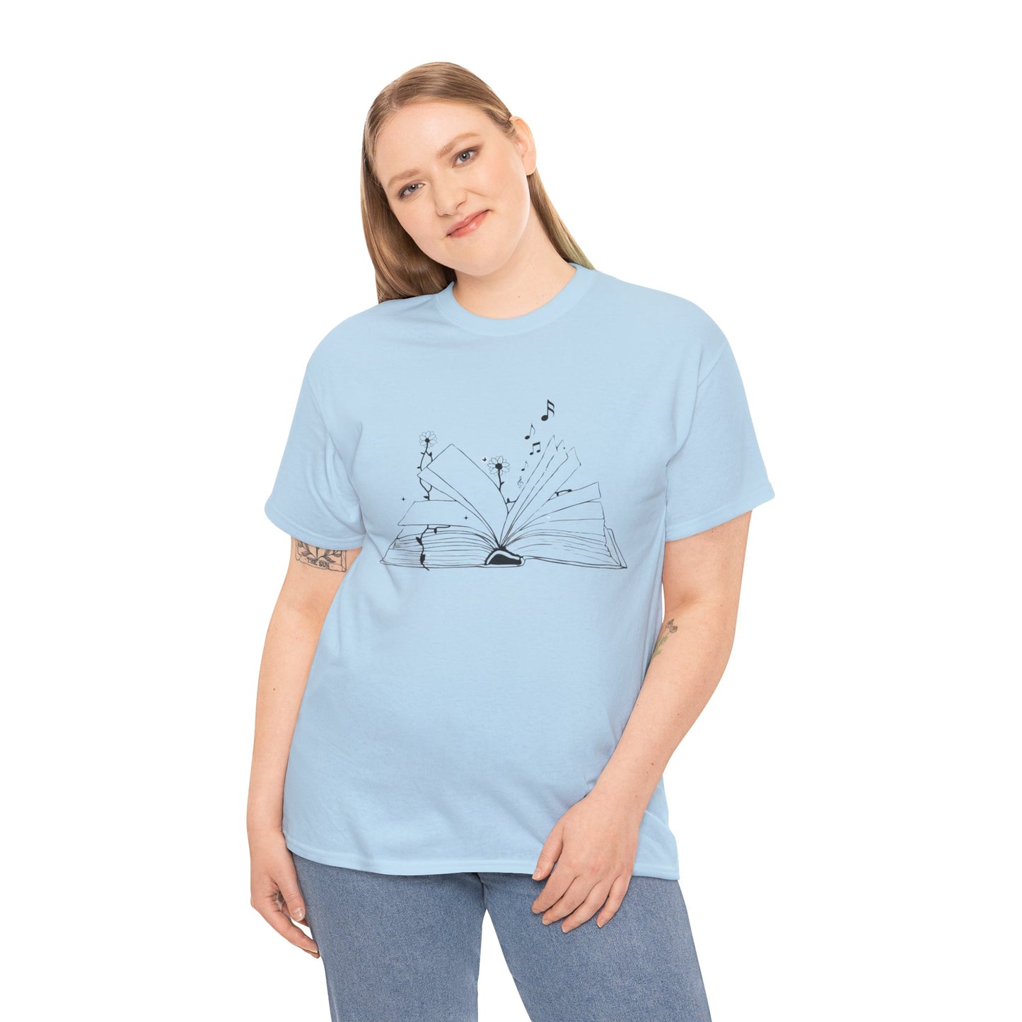 OPEN BOOK Cotton Tee