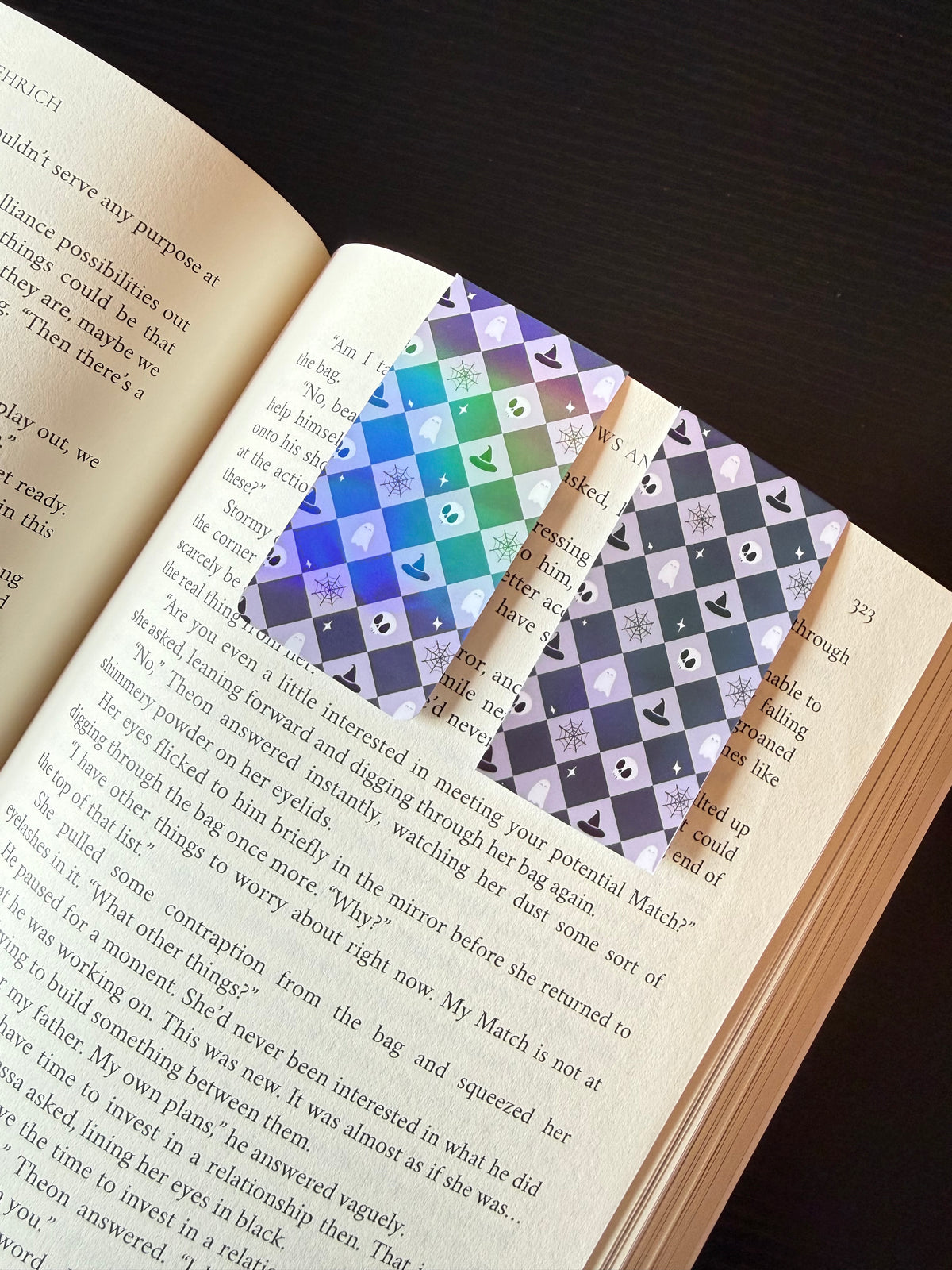 Witchy Pattern (PICK COLOR) Magnetic Bookmark