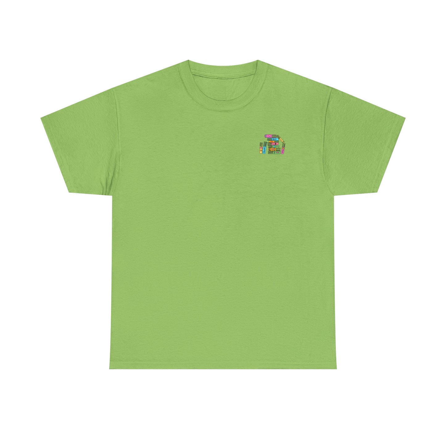 Booked at the Beach Heavy Cotton Tee