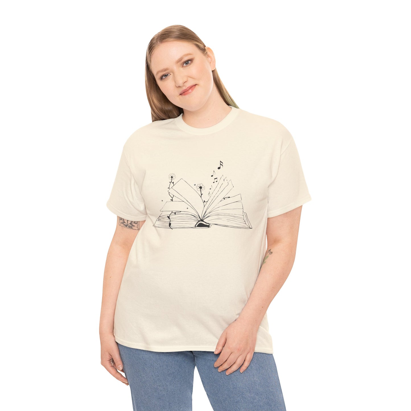 OPEN BOOK Cotton Tee