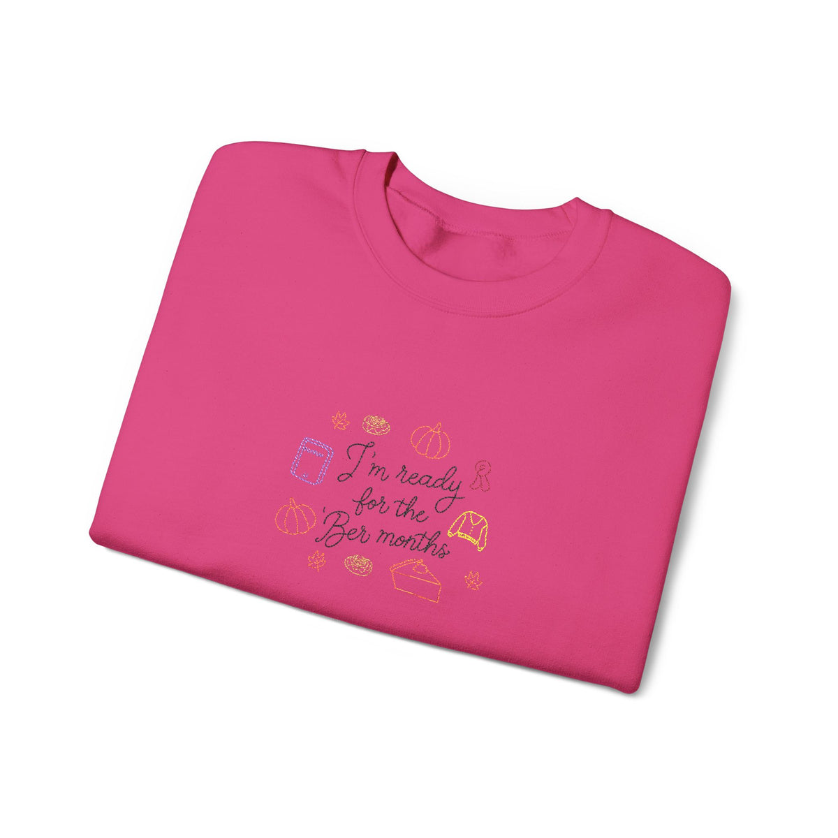 'Ber Months Embroidered Crewneck Sweatshirt