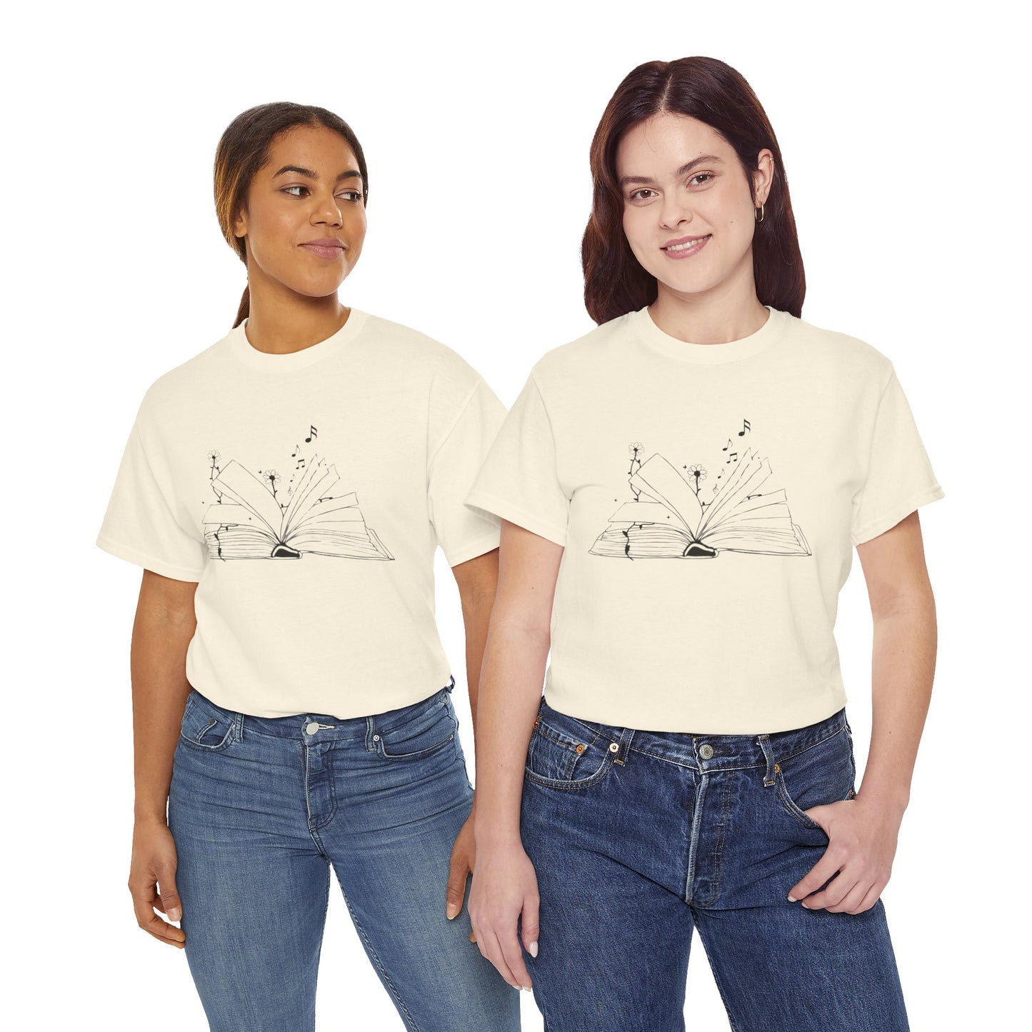 OPEN BOOK Cotton Tee