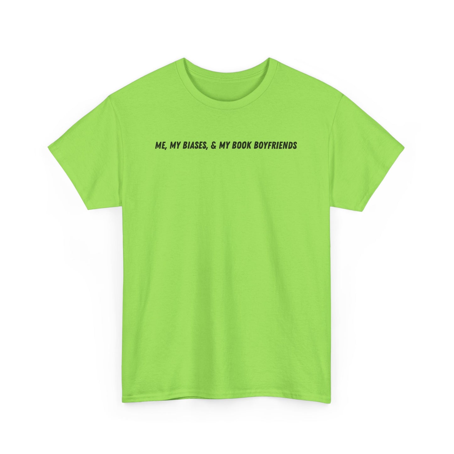 ME, MY BIASES, & MY BOOK BOYFRIENDS Cotton Tee