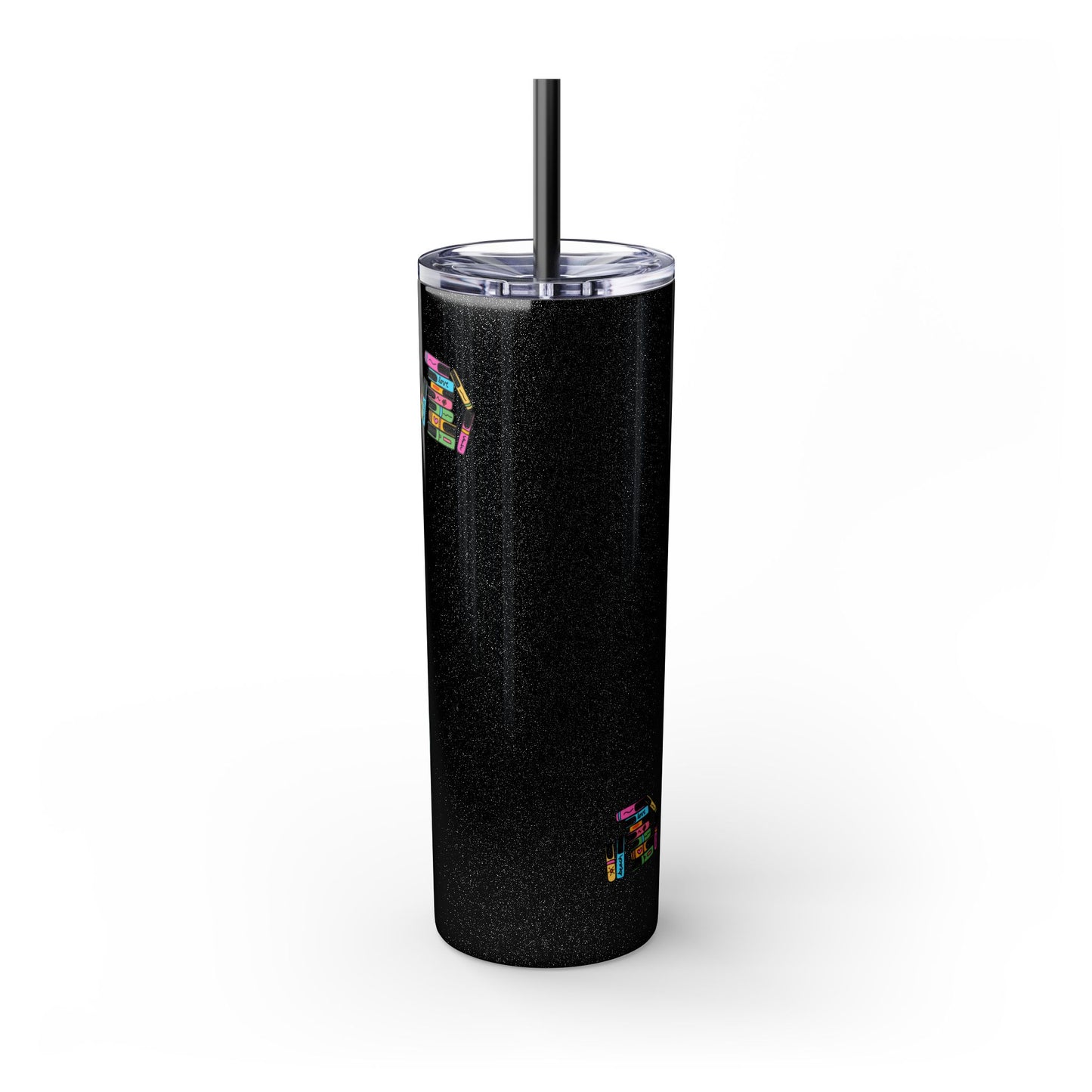 Booked at the Beach Skinny Tumbler with Straw, 20oz