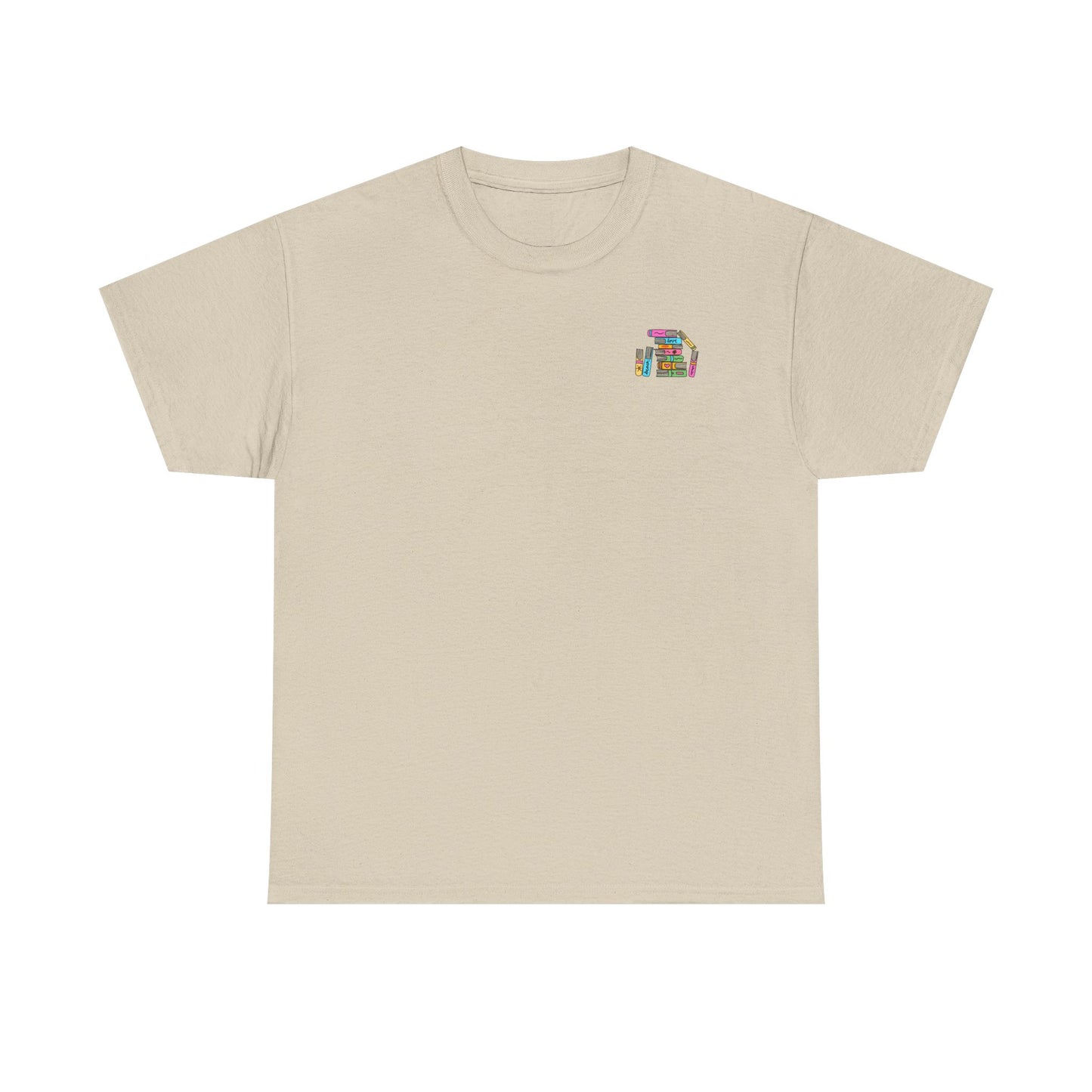 Booked at the Beach Heavy Cotton Tee