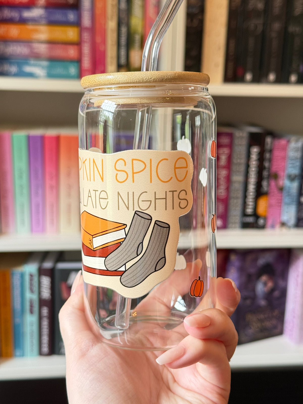 PS & Late Nights 16oz. Glass Cup