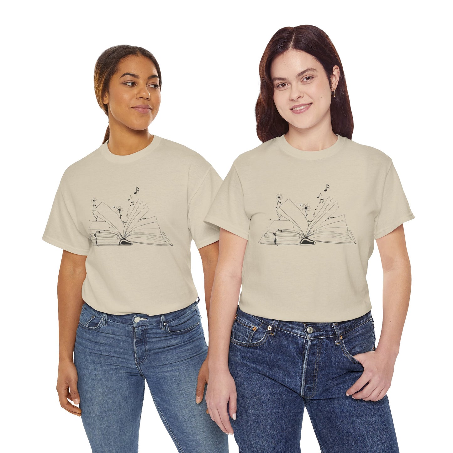 OPEN BOOK Cotton Tee