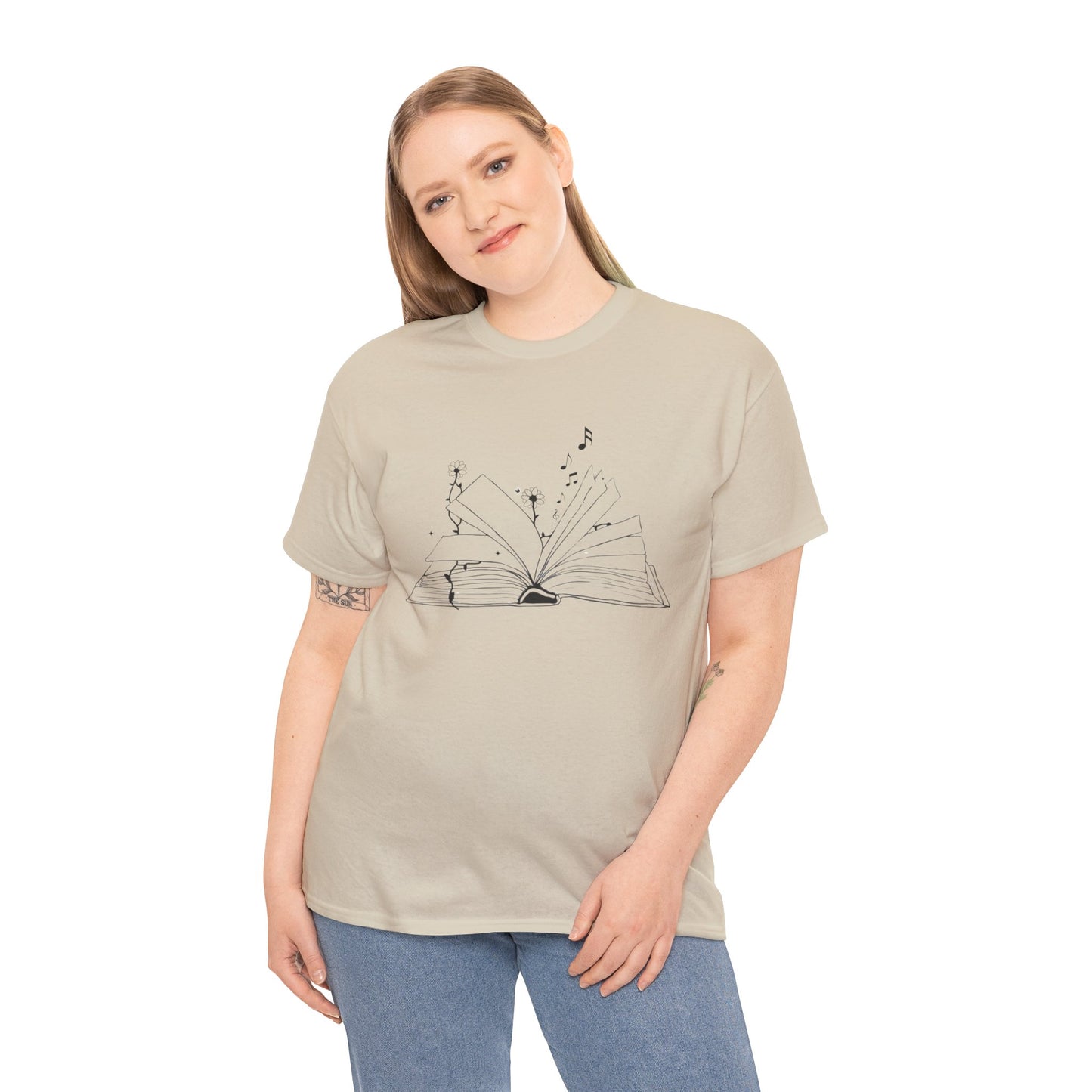 OPEN BOOK Cotton Tee
