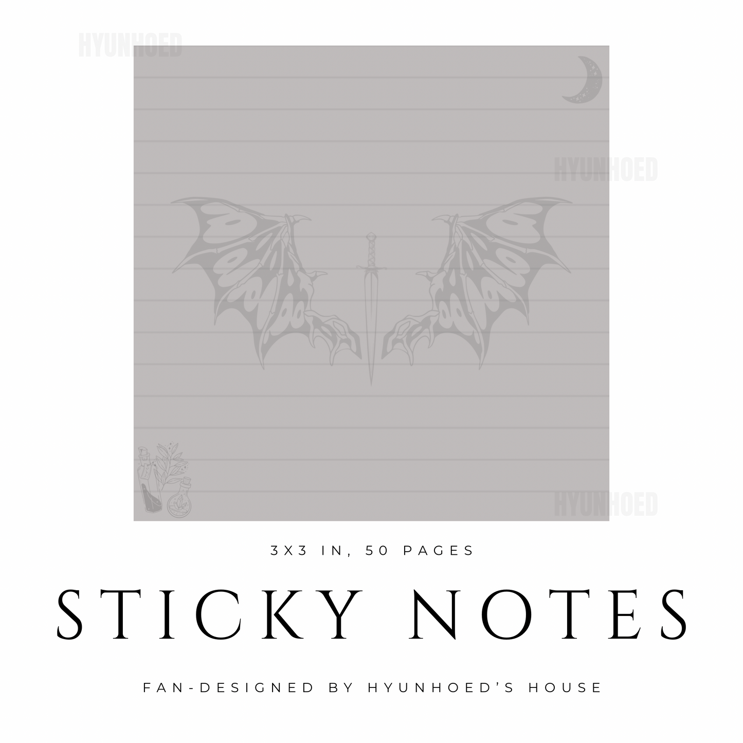 FANTASY Sticky Note Pad