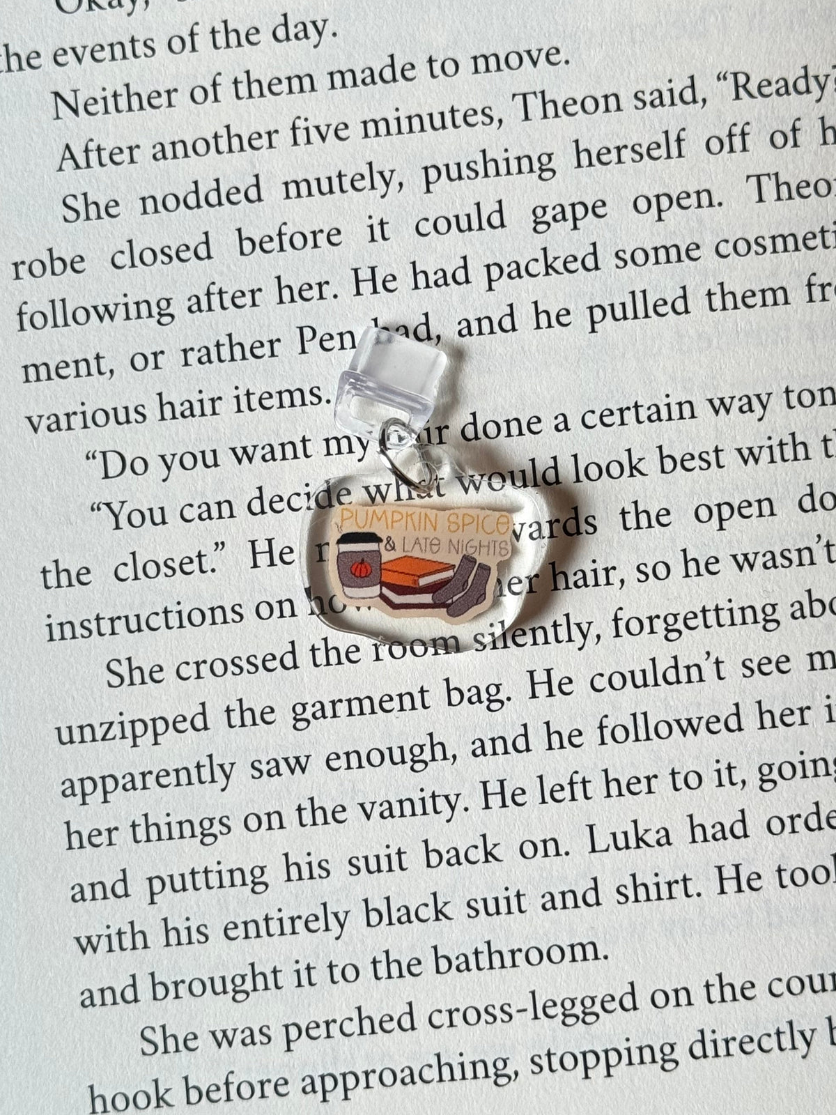 PS & Late Nights E-Reader Dust Plug & Phone Charm