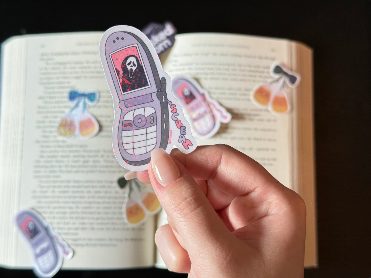 Scream Phone Sticker