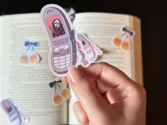Scream Phone Sticker
