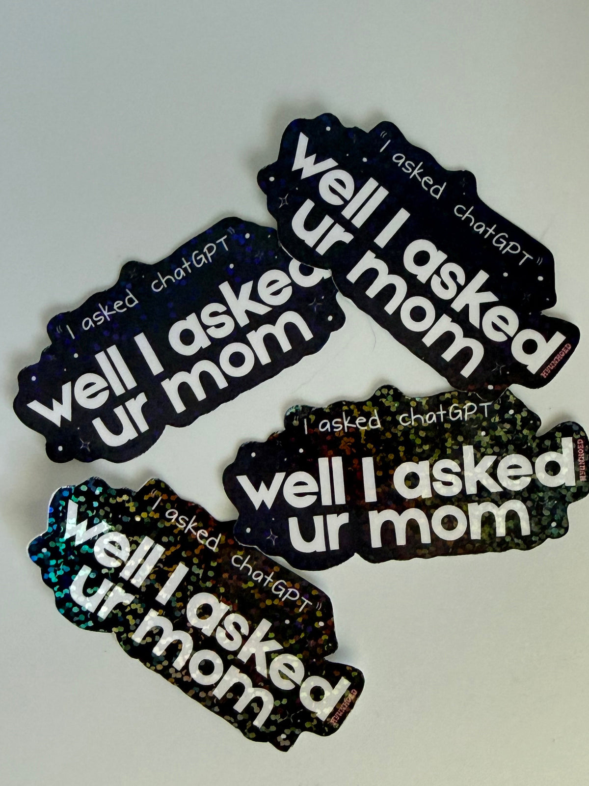 UR MOM Sticker