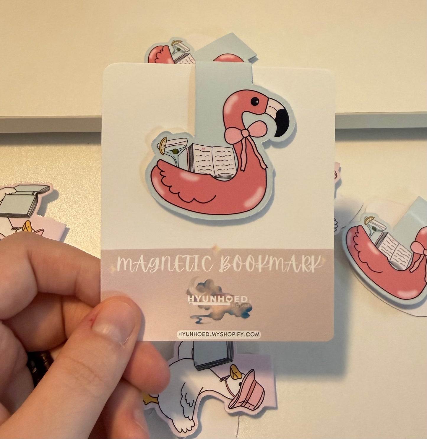 FLO THE FLOATIE Magnetic Bookmark