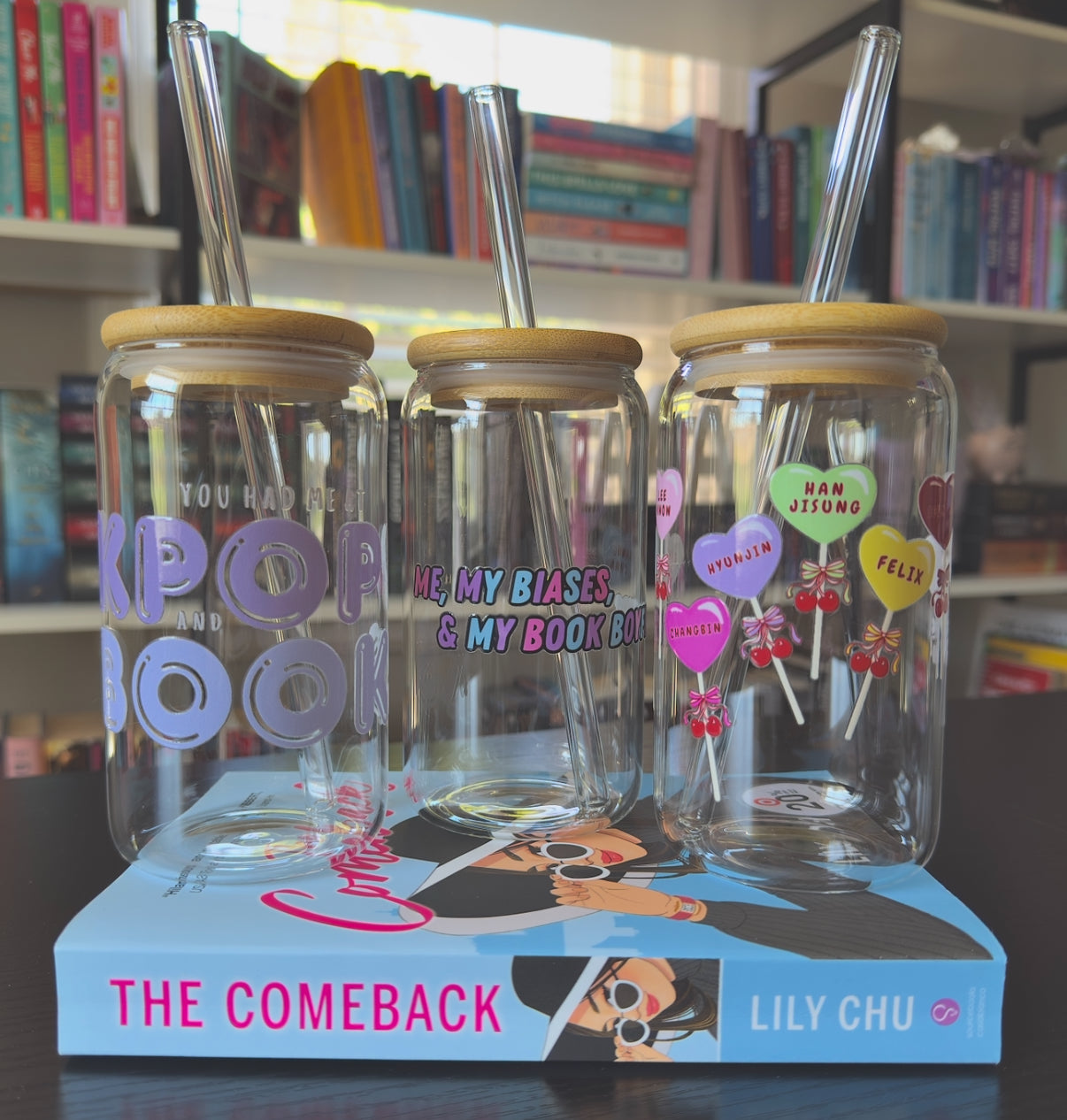 STAY SWEETZ 16oz. Glass Cup