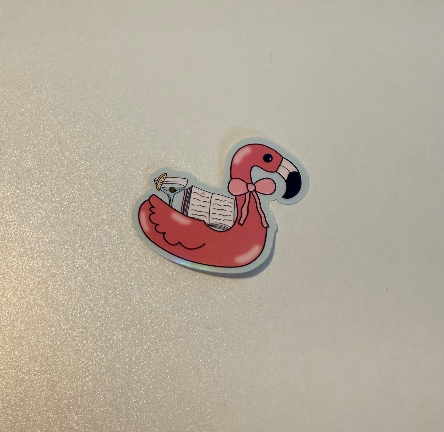 FLO THE FLOATIE Sticker