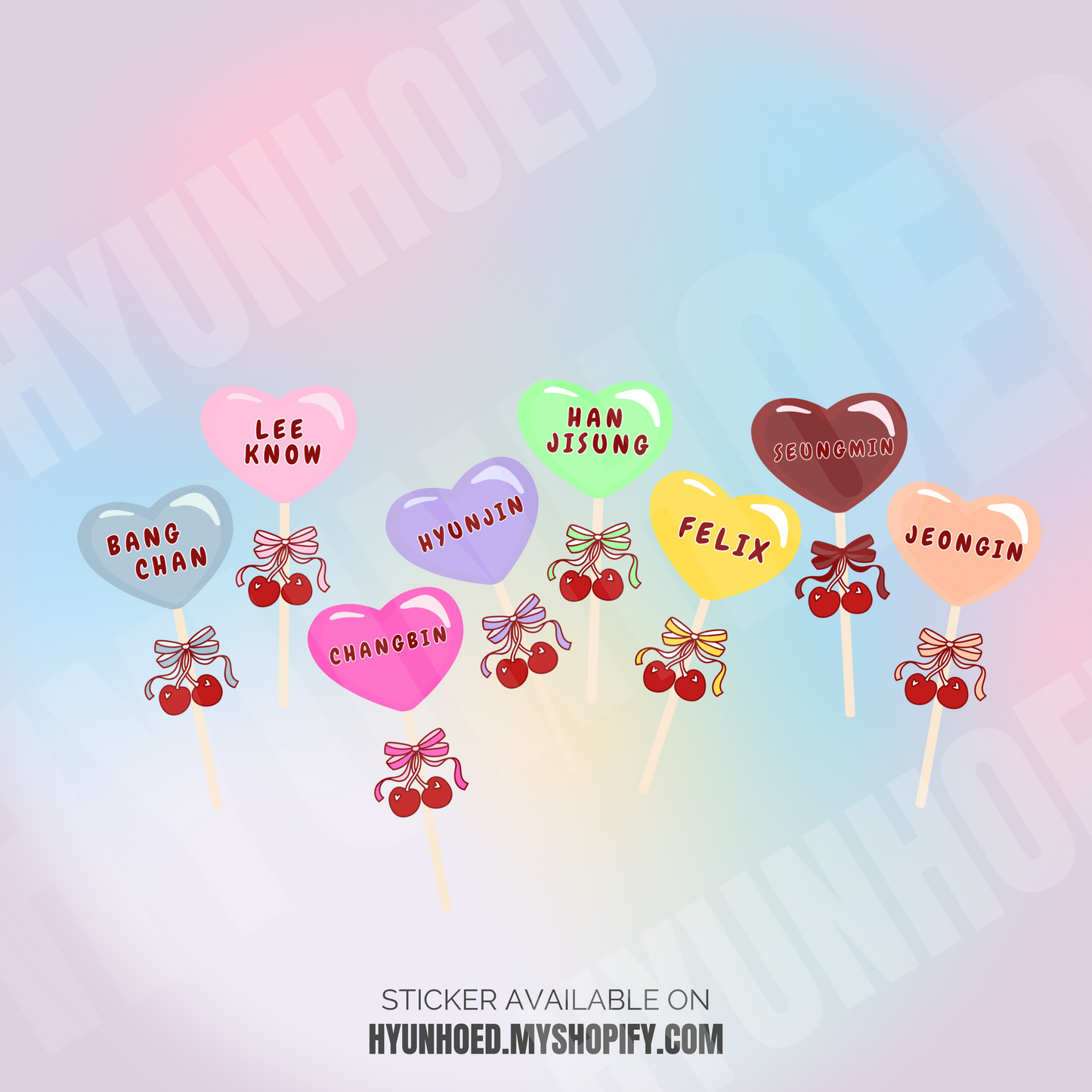 STAY SWEETZ SKZ OT8 STICKER