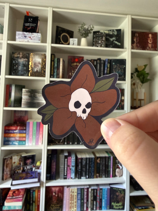 Skullflower Sticker