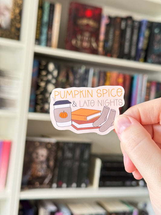 PS & Late Nights Sticker