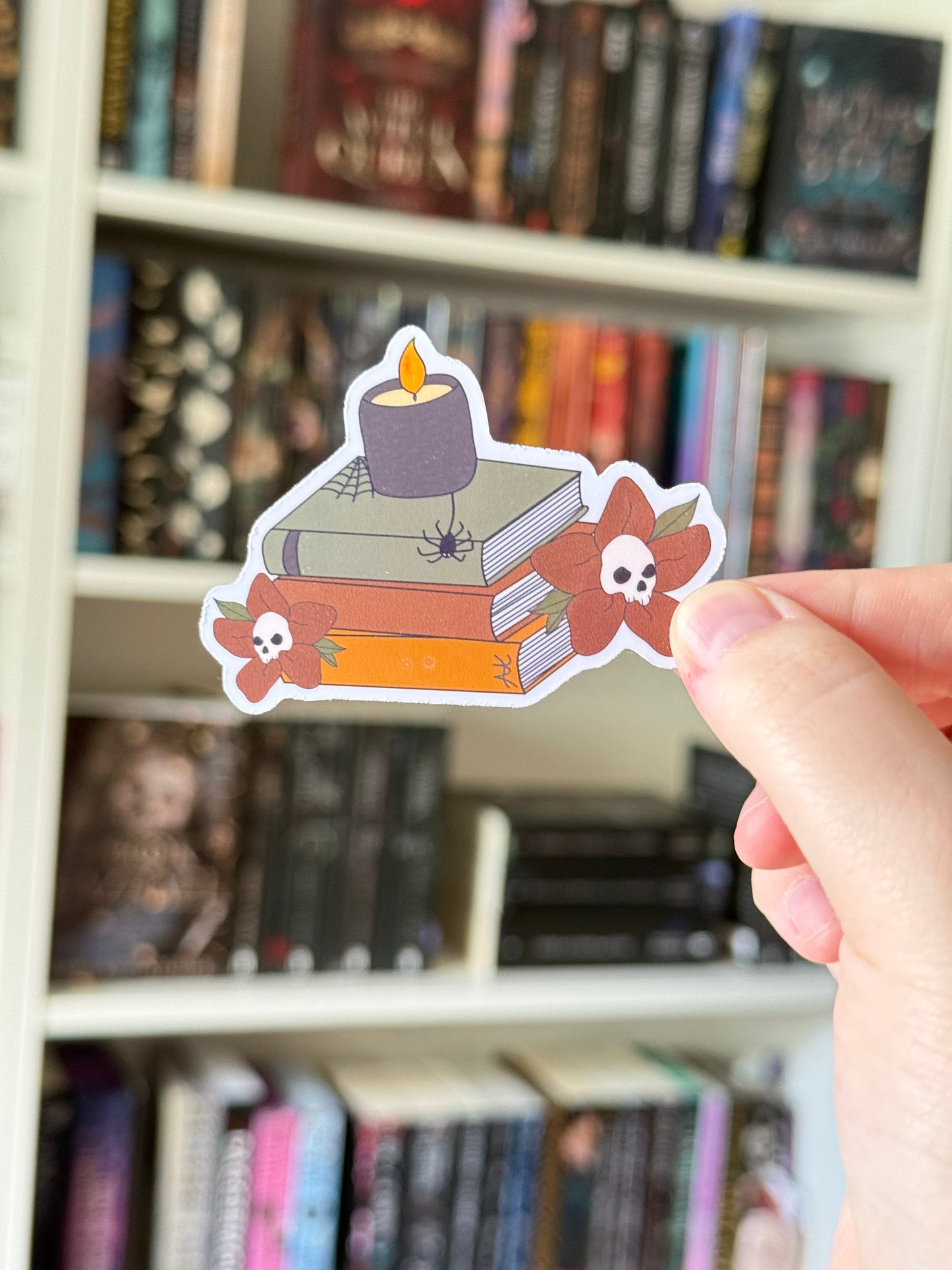 Skullflower Stacks Sticker