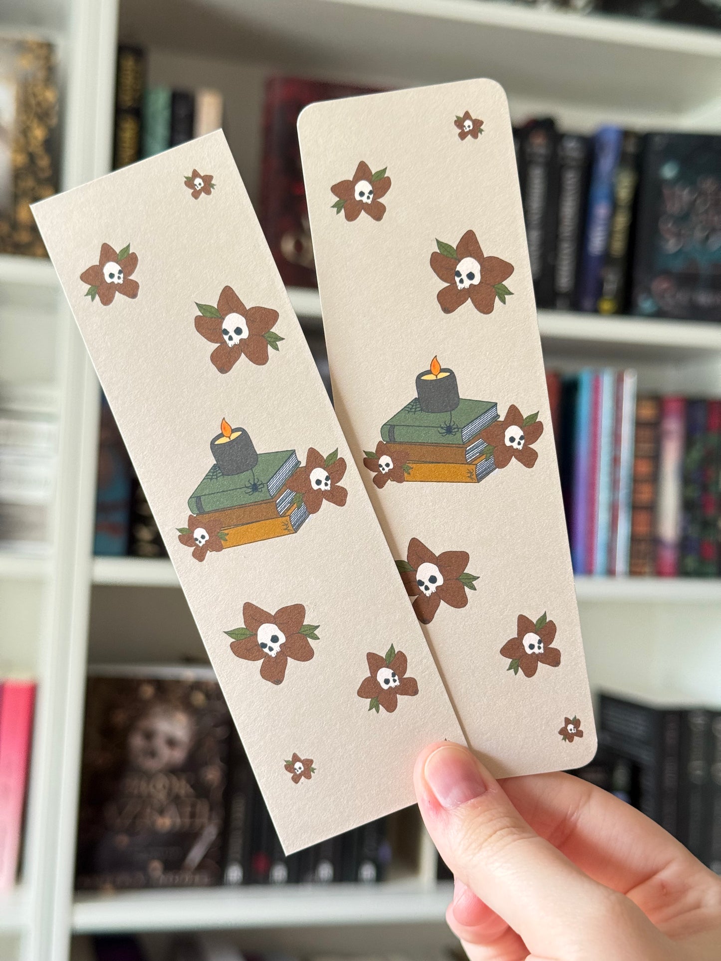 Skullflower Stacks Bookmark