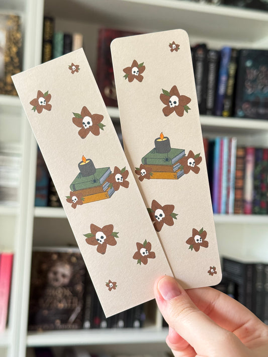 Skullflower Stacks Bookmark