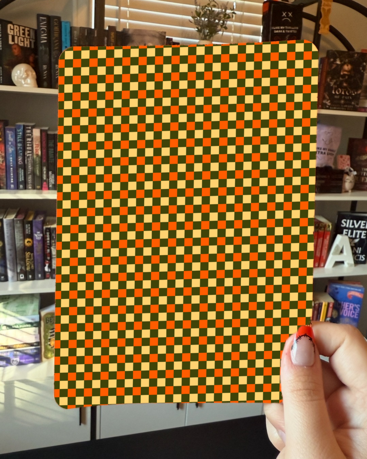 Augtober Plaid Kindle Insert